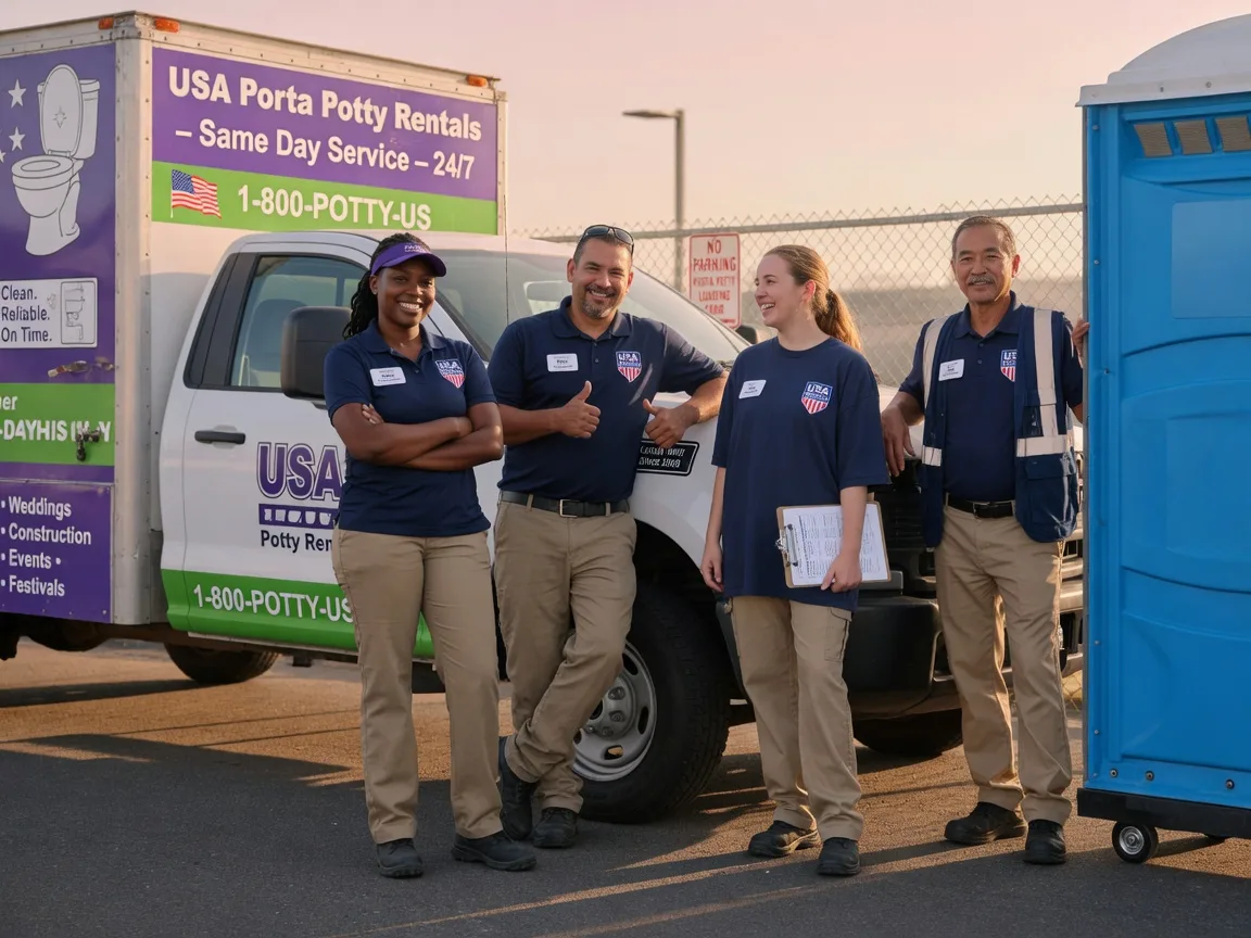 Porta Potty Rental company in Huron, CA